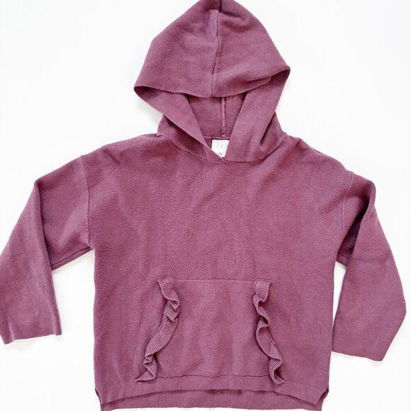 Zara Mauve Hooded Sweater - Picture 1 of 5